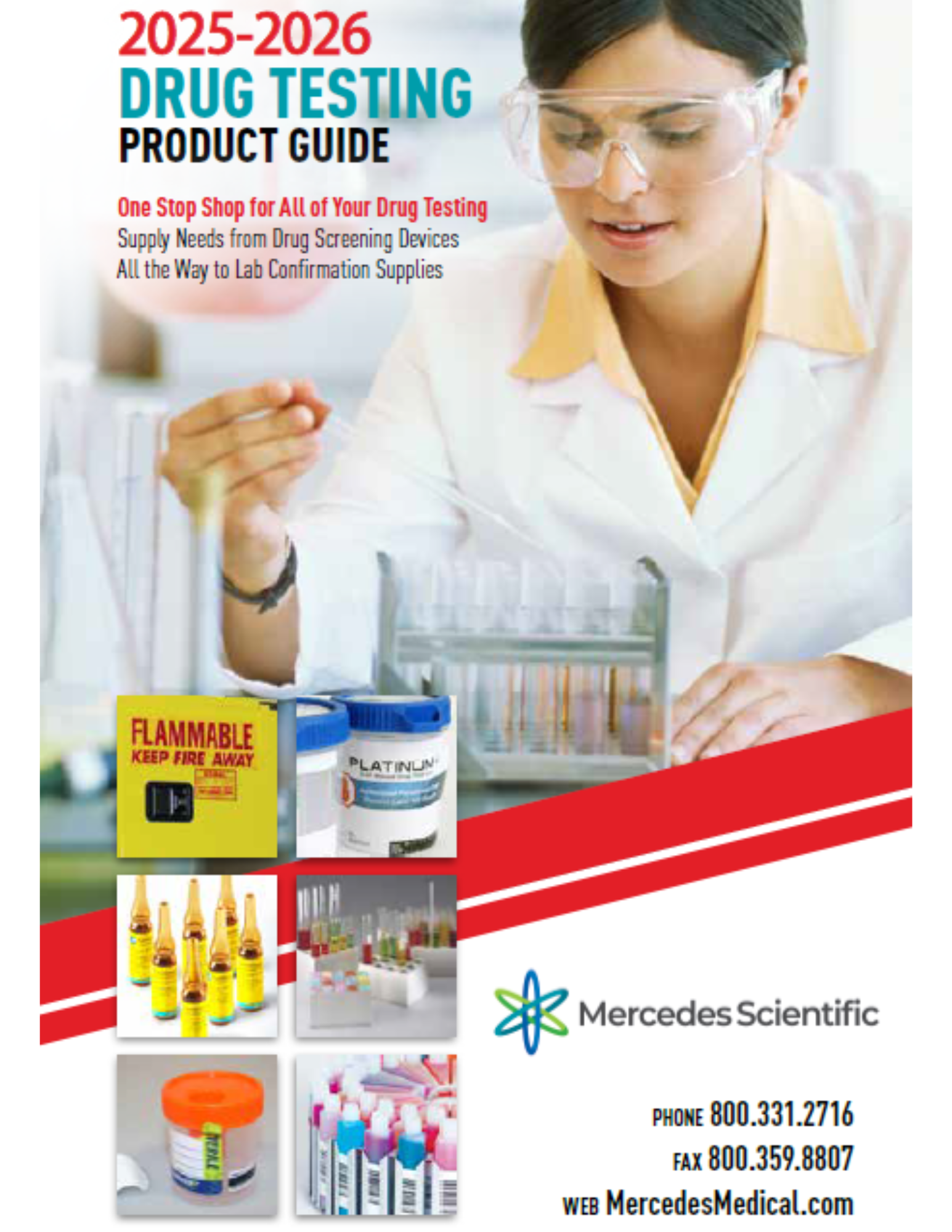 Drug testing Catalog Cover